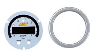 AEM X-Series Boost Pressure -30inHg 35psi Gauge Accessory Kit 30-0306-ACC