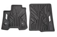 85654731 Colorado 2023+ First-Row Premium All-Weather Floor Mats in Jet Black with Bowtie Logo 85654731