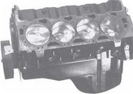 454 HO Partial Engine 19433375