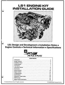 LS1 Engine Kit Installation Guide 88959384