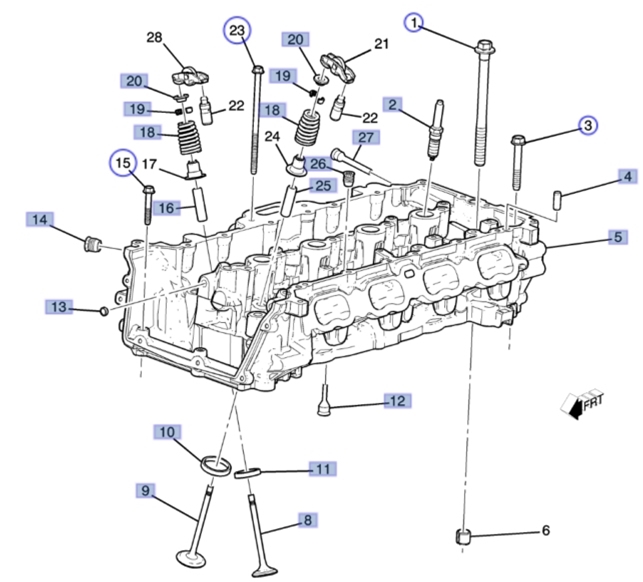 Cylinder Head and Components