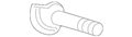 Bolt, Lower Control Arm Adjusting RH 11549101