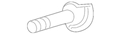 Bolt, Lower Control Arm Adjusting LH 11549102