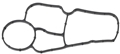 Gasket, PCV Oil Separator 12663426