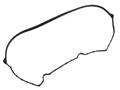 Seal, Timing Belt Frt Cover 12689669