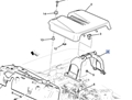 Bracket, Upper Intake Manifold Cover 12716030