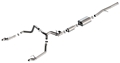 Borla 2024 Chevy Silverado 1500 6.2L V8 S-Type Catback Exhaust w/ Simulator (Use Fact. Fascia Tips) 140993