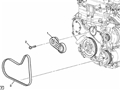 Tensioner Ecotec 2000-2017 19431998
