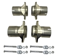 Universal Ball Flange Collector Kit (3"Inlet/Outlet) Stainless 25-1141