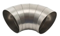 Stainless Steel 90 Degree Round Pie Cuts 3" (6 Pieces) 25-1218