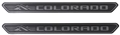 Colorado Front Door Sill Plates by GM Accessories 85081277