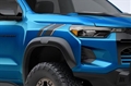 Colorado 2023+ Front Fender Decal Package in Matte Black Vinyl with Silver Accents 85606486