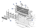 Colorado Elevation Grille, Black 2023+ 85612249