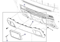 Plate Pkg, Front Bumper Fascia Skid Plate 85809078