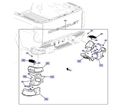 Rear Bumper Step Pkg 86306913