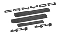 Canyon 2023+ Elevation Emblems in Black 86557049