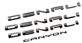 Canyon 2023+ Denali Emblems in Black 86557051