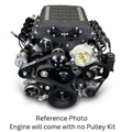 PSLS4279SCTK LS Compatible Pro Series 427 C.I. Deluxe Dressed, Supercharged, with Natural Pulley Kit PSLS4279SCTK