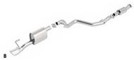 Sonic Borla &#174; Perf Exhaust Sys Hatchback W/1.4 Luv 19300528