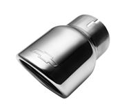 2.7L Polished Stainless Steel Single Outlet Exhaust Tip with Bowtie Logo  84894460