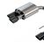 Borla 2024 Ford Mustang GT 5.0L V8 w/ Active Exhaust S-Type Axle-Back Exhaust System - Black Chrome 11985BC