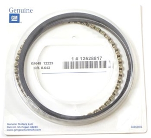 Piston Ring Kit, LT1/LT4 & L05 12499231