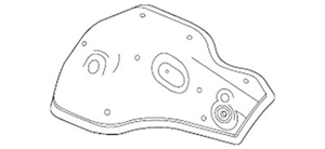 Shield, Exhaust Manifold 12702508