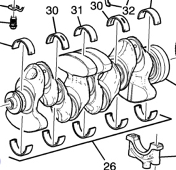 Crankshaft 12712274