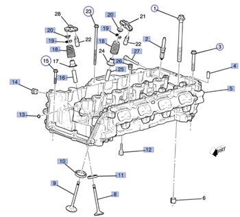 Head, Cylinder 12733805