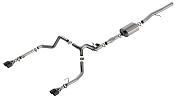 Borla 2024 Chevy Silverado 1500 6.2L V8 ATAK Catback Exhaust w/ Simulator - CF Black Anodized 140997CFBA