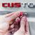 Urethane CHEVROLET Insert Tailgate Lettering and SILVERADO Overlay Kit in Red 19540546