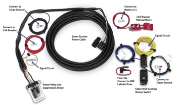 Eaton ELocker, Universal Wiring Kit 23249-00S