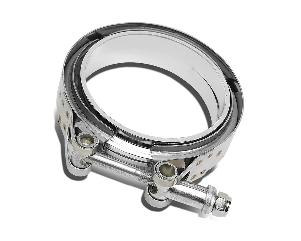 2.5" V-Band Clamp & Flanges (Large 8mm x 1.25 Bolt) 25-1093