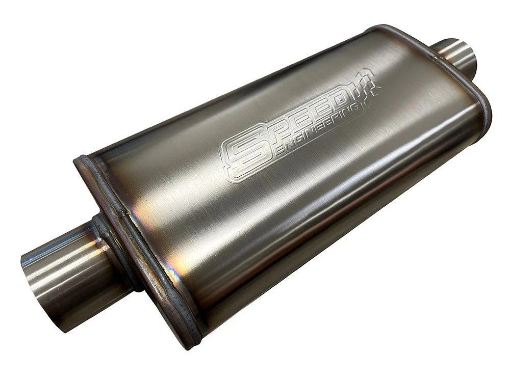 3" Inlet/Outlet "Street Series" Muffler (Center Inlet/Outlet) 25-1101