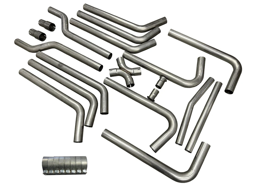 Universal 2.5" Exhaust Builder Kit "Deluxe" (304 Stainless) LS Engine Swap 25-1111