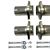 Universal Ball Flange Collector Kit (3" to 2.5") Stainless 25-1140