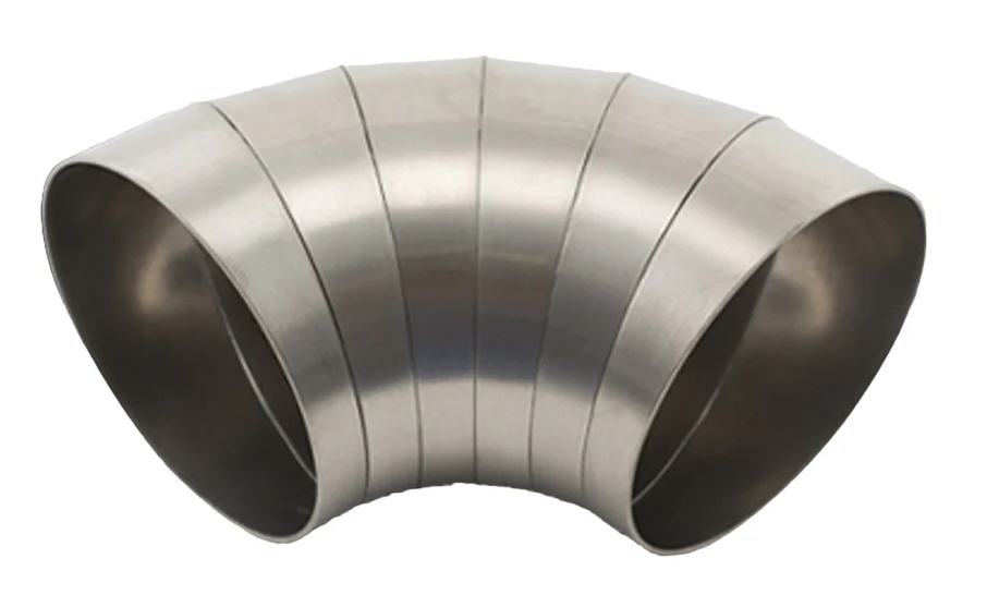 Stainless Steel 90 Degree Round Pie Cuts 3" (6 Pieces) 25-1218