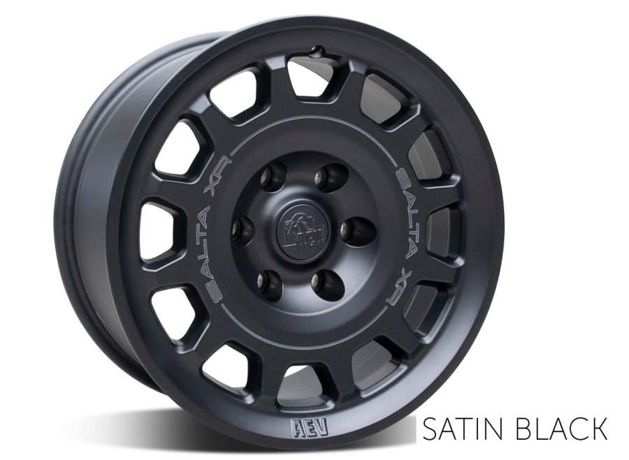 Wheel, Salta XR Satin Black 28401126AA
