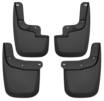 Colorado w/o Flares (Excl. ZR2) Front and Rear Mud Guards 2015-2022 Black by Husky Liners 58236
