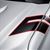 Fender Hash Mark Decal Package in Dark Grey with Red Outline 84426011