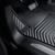 Crew Cab First- and Second-Row Premium All-Weather Floor Mats in Jet Black 84521602