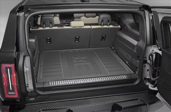 Premium All-Weather Cargo Area Mat in Jet Black with HEV Logo