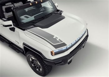 Hummer Hood Decal in Black 85535616