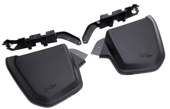 Rear Splash Guards Molded in Black with GMC HUMMER EV Logo 86777801