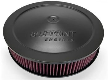 14" BluePrint Air Cleaner w/ 4500 Flat Base BPP144BK