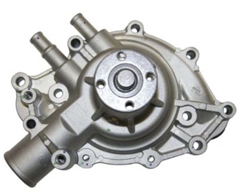 Aluminum Mechanical Water Pump, Ford SB 289/302/351W, Passenger Side, Standard Rotation, Satin BPP16230