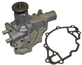 Aluminum Mechanical Water Pump, Ford SB 289/302/351W, Driver Side, Standard Rotation, Satin BPP16231