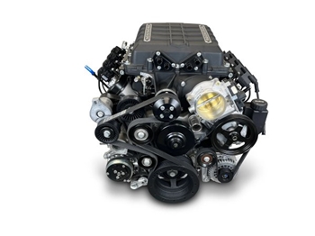 PSLS4279SCTKB LS Compatible Pro Series 427 C.I. Deluxe Dressed, Supercharged, with Black Pulley Kit PSLS4279SCTKB