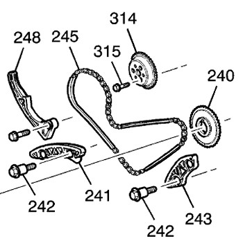 LHU Balance Shaft Chain Kit LHUBCK