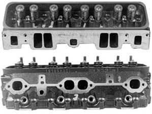 EngineQuest Engine Bare Cylinder Head CH350G; Performance 170cc Cast Iron  62cc for Chevy 5.0/5.7L Vortec